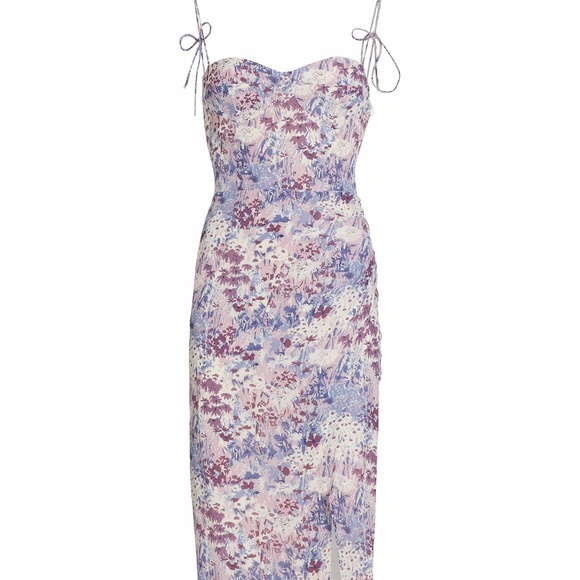 Reformation Kourtney dress Morning Dew 10 - Picture 2 of 2